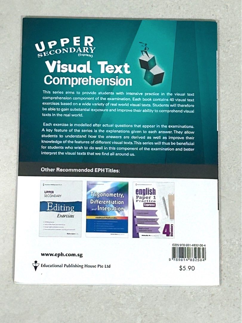 Upper secondary visual text comprehension assessment book, Hobbies ...