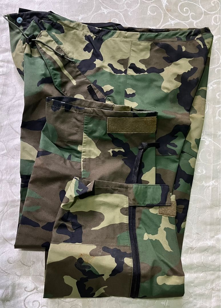 Men's Casual Cargo Pants Military Army Camo Pants Combat Work Pants with 8  Pockets - Walmart.com