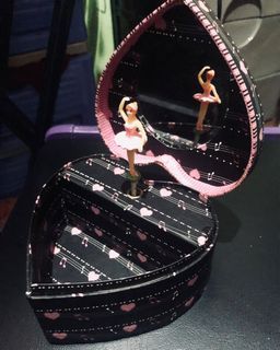 Vintage Ballerina Jewelry Music Box