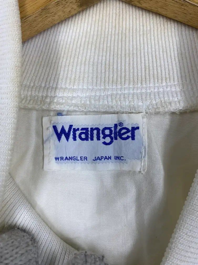 Vintage Wrangler Baseball Chalkline Jacket, Men's Fashion, Coats, Jackets  and Outerwear on Carousell