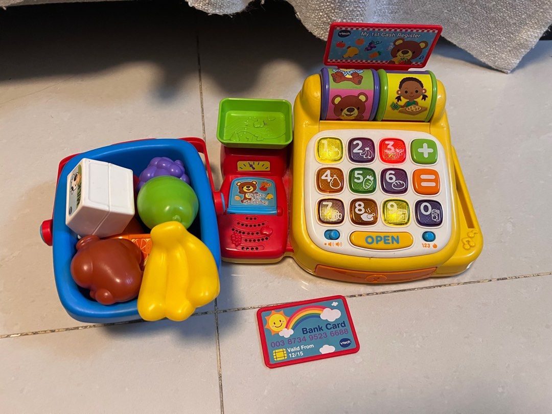 Vtech first cash top register
