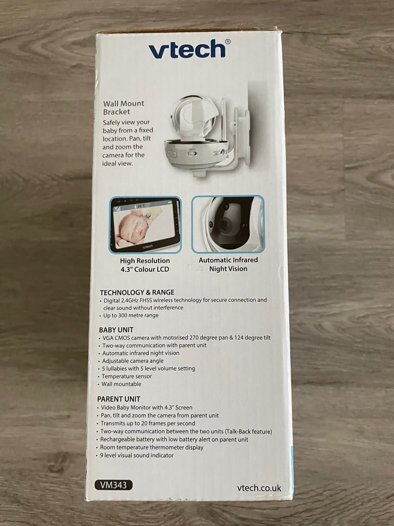 Vtech baby monitor no wifi, Babies & Kids, Baby Monitors on Carousell