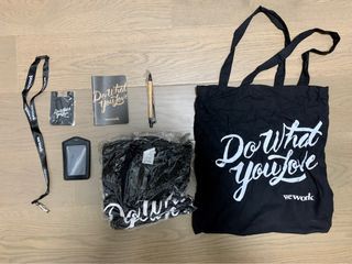 Wework Tote Bag and Accessories - BRAND NEW (Limited Edition Collectibles)