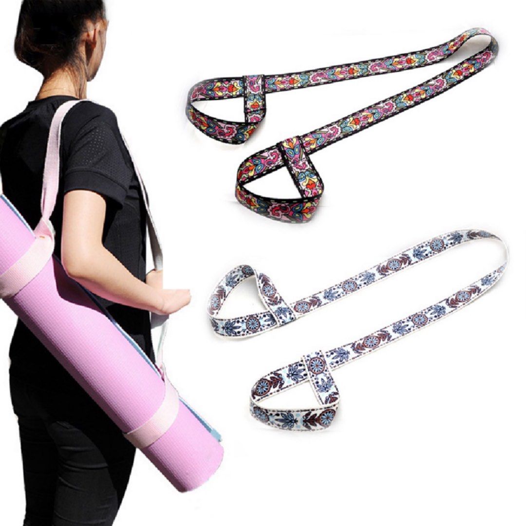 Yoga Adjustable Shoulder Strap Yoga Mat Band Carrier Shoulder