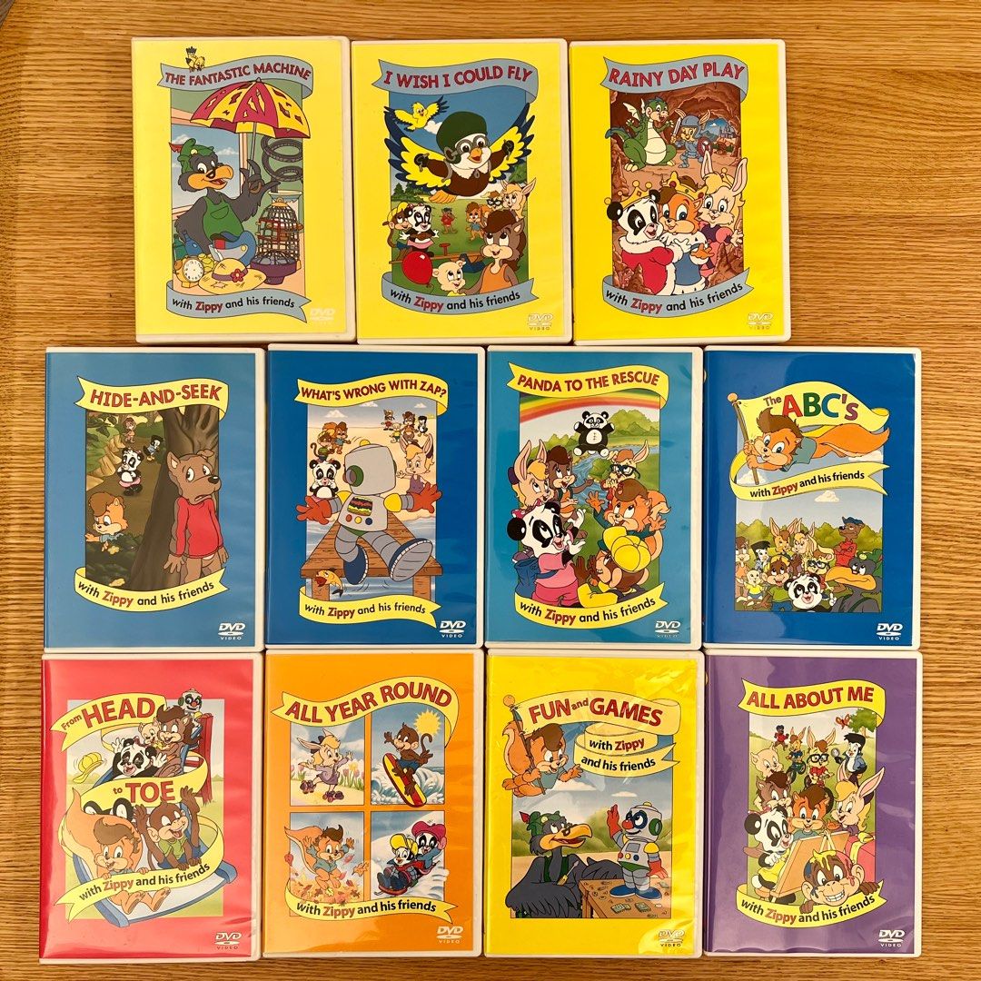 84‐⑤DWE Zippy and His Friends DVD Zippy and his friends, 興趣及遊戲, 音樂、樂器& 配件, 音樂與