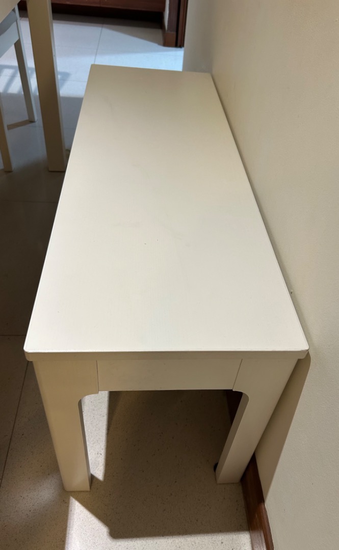 Ekedalen deals white bench