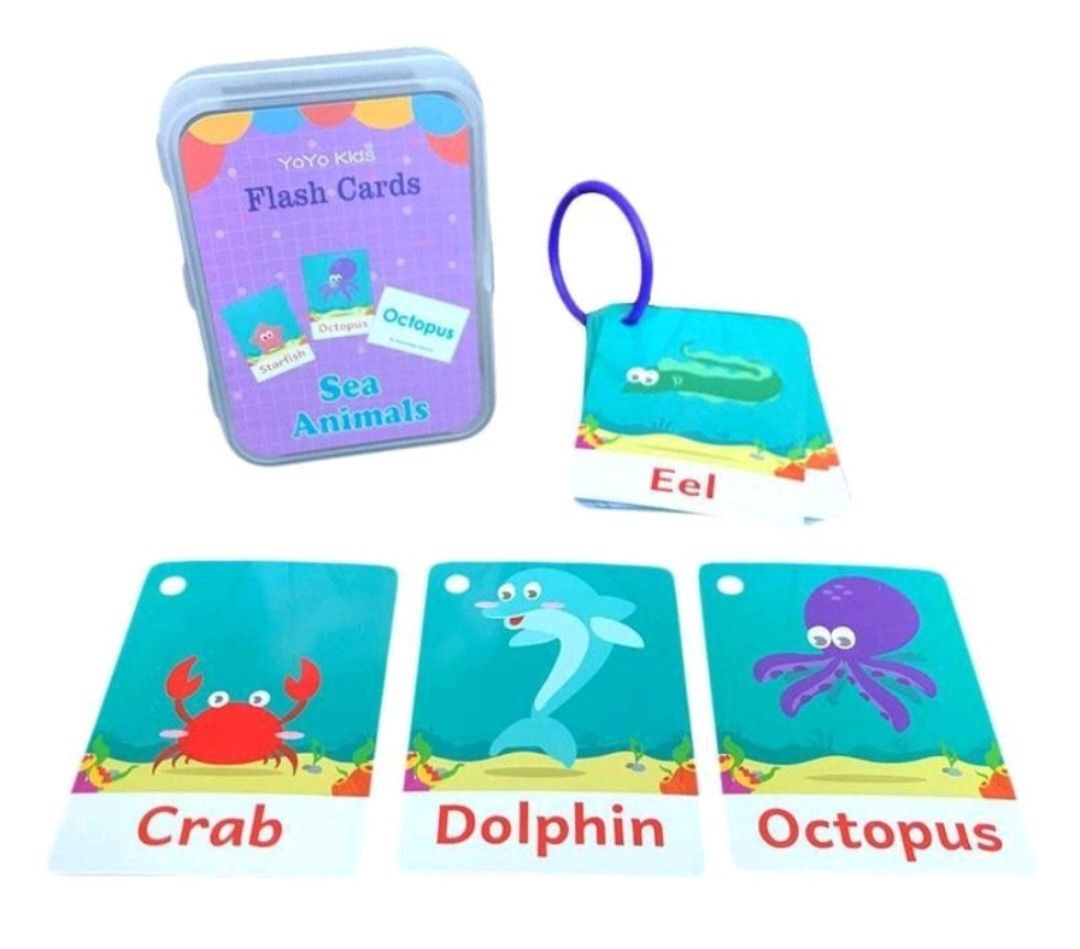 10 decks of flashcards for kids on Carousell