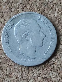 1885 10 Centimos Alfonso XII Spanish-Philippine Silver Coin