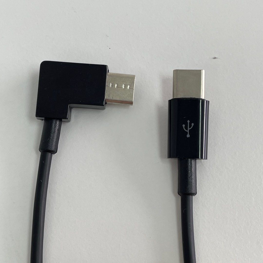 Cable 30cm – USB-C DJI Remote To Micro USB Android Device - Drone Accessories Australia
