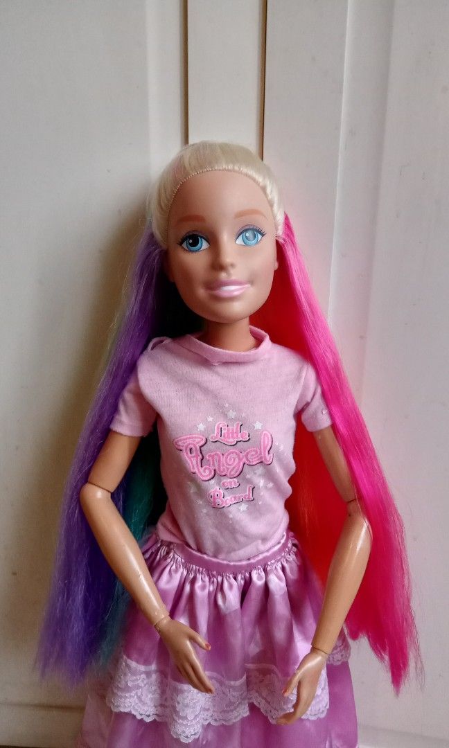 Barbie 28 rainbow sparkle best fashion friend doll top