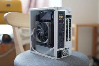 M24 3.9L SFF PC Case silver (small form factor, metalfish)