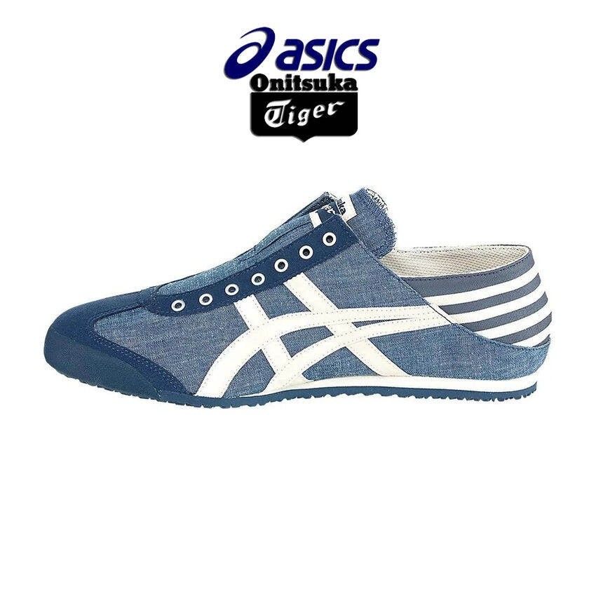 36 44 Asics Onitsuka Tiger Unisex Men canvas slip on in without shoelace women casual walking trendy sporty girl sneakers sports shoes students boy