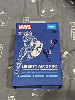 全新 漫威Marvel Soundcore Liberty Air 2 Pro 主動降噪真無線藍牙耳機｜美國隊長