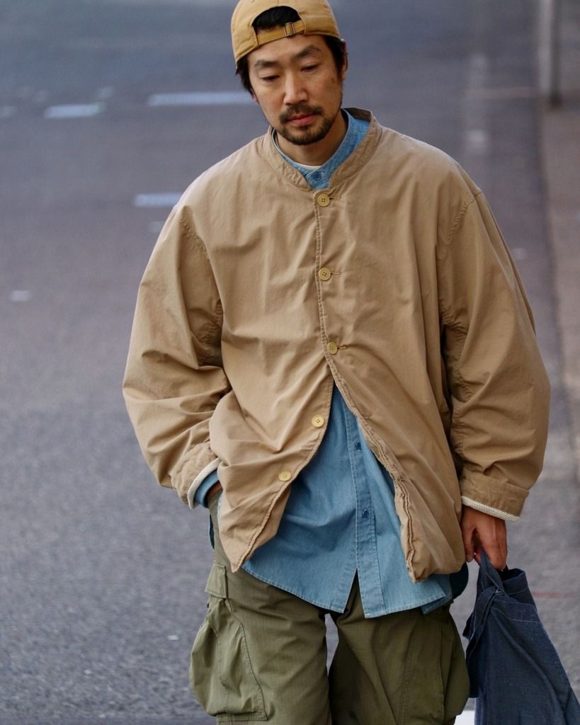 お買い求めしやすい価格 nanamica Band Collar Jacket - htii.edu.kz
