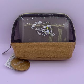 日版 Sanrio XO Bad Badtz Maru clear pouch bag PVC暗黑透明袋64213440178689110