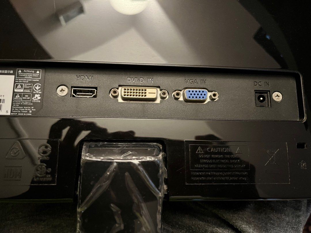 Acer LCD monitor G237HL, Computers & Tech, Parts & Accessories, Monitor ...