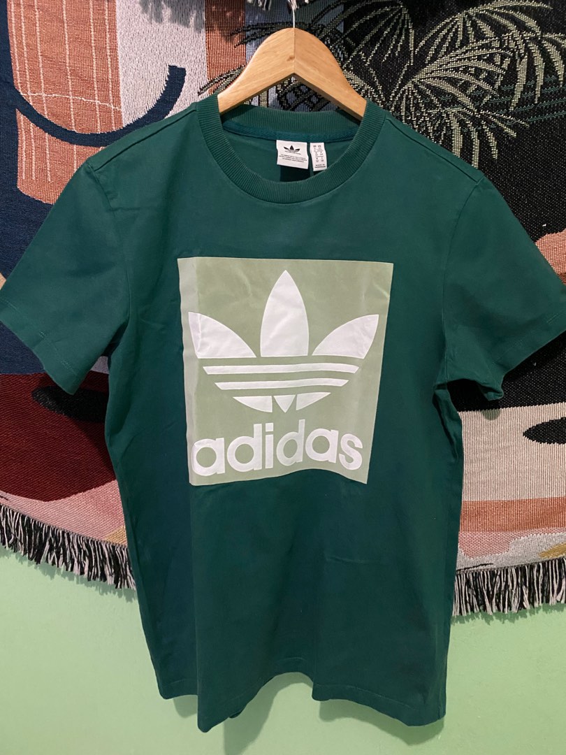 Adidas Green Shirt on Carousell