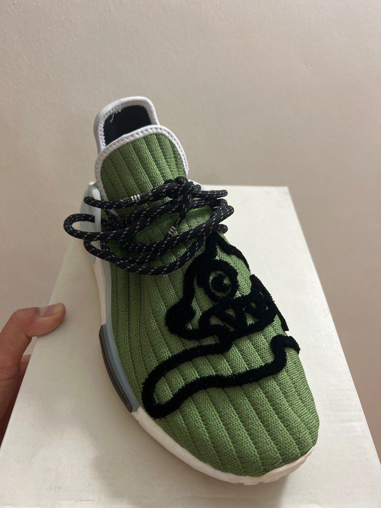 adidas gazelle silver green womens Adidas Originals x Pharrell Williams x Hu NMD
