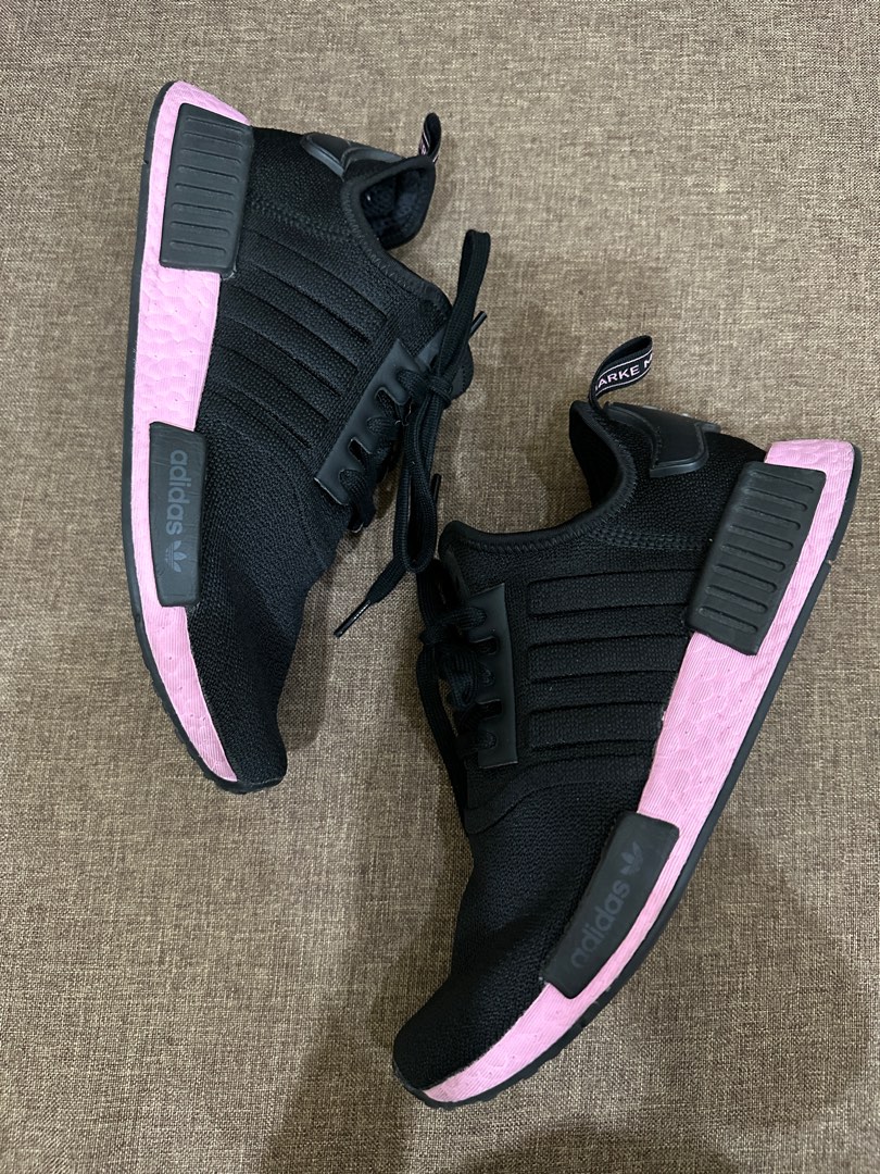 Adidas nmd on sale womens black diamond