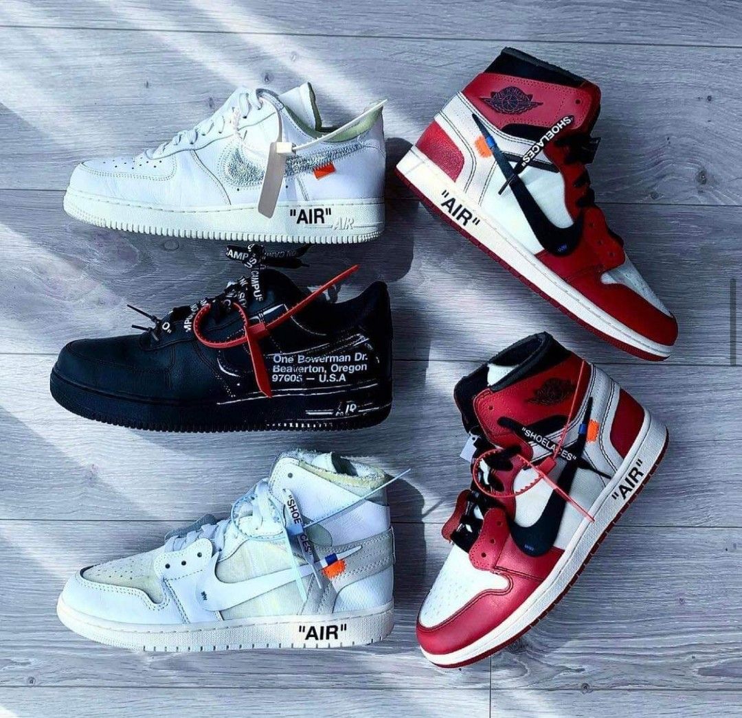 Aj one off white store