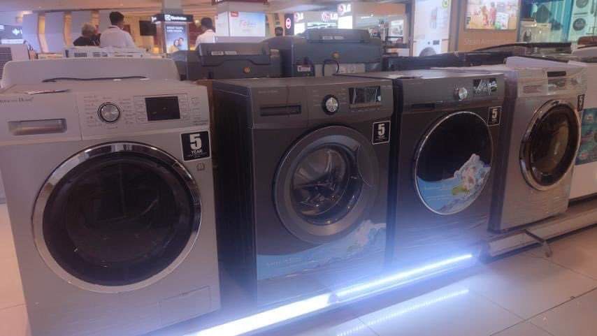 AMERICAN HOME FRONT LOAD WASHING MACHINE (Category: Washing Machines and Dryers) located in Quezon City. Submitted by annys.online (Listing ID 1215376036, Image 1). Description: AMERICAN HOME FRONT LOAD WASHER AND DRYER AWFLD-181208G Cash; 32,500 AWFLD-180804G Cash; 27,800 AWFLD-S1806 Cash: 16,500 AWFLD-S1809XLT Cash; 22,200 AWFLD-6100MT Cash; 16,500 AWFL-S1807X Cash: 18,300 🔆🔆DRYER🔆🔆 ATD-610 Cash: 12,800 ATD-M722S SRP 16,999 Cash: 15,400 🔆�