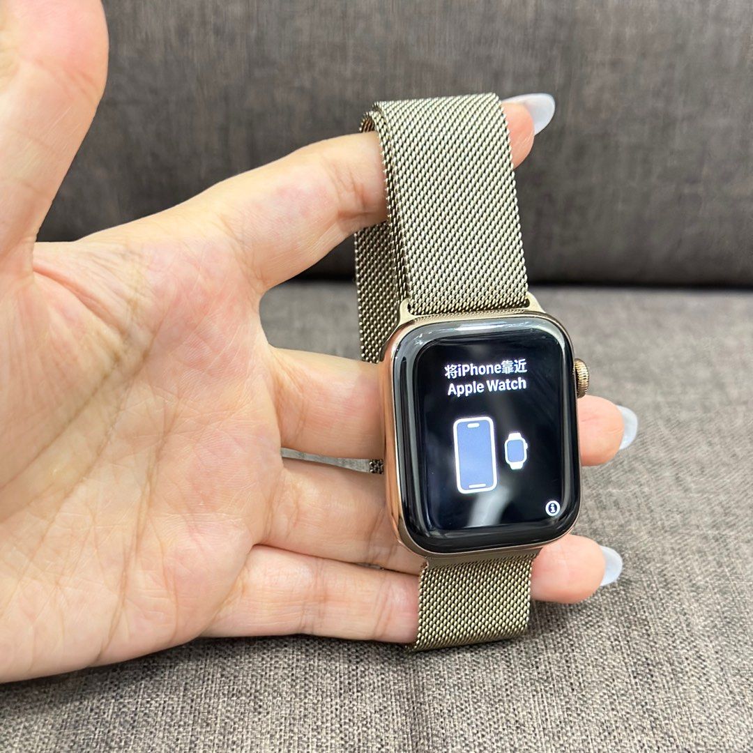 Apple watch 4 44mm cellular gold hot sale