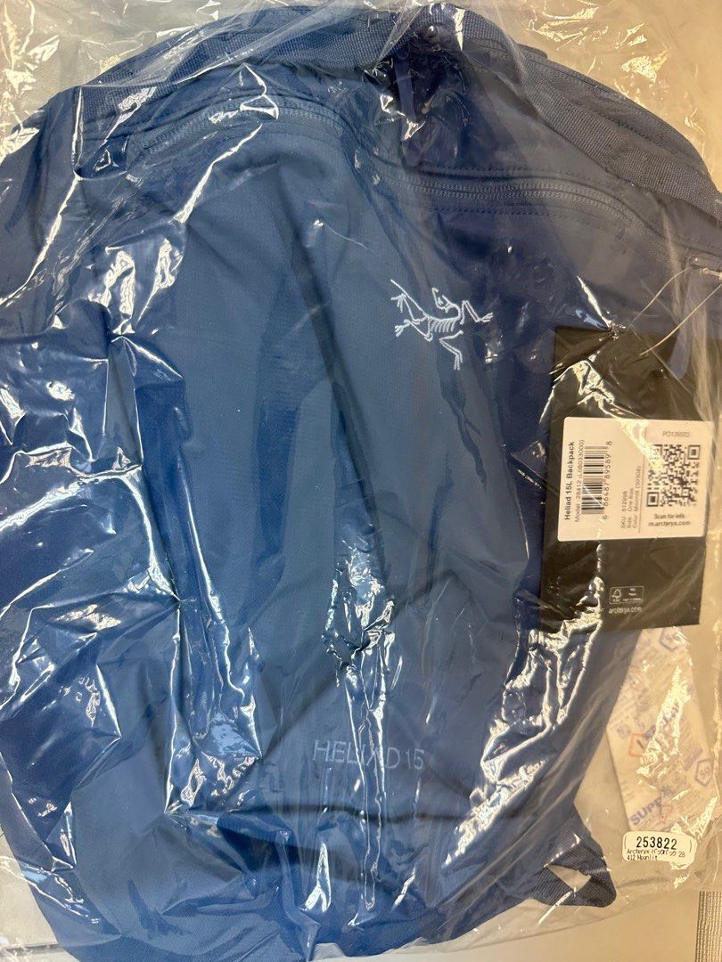 日本直送ARC'TERYX Heliad 15 L 男士Back pack, 男裝, 袋, 腰袋、手提