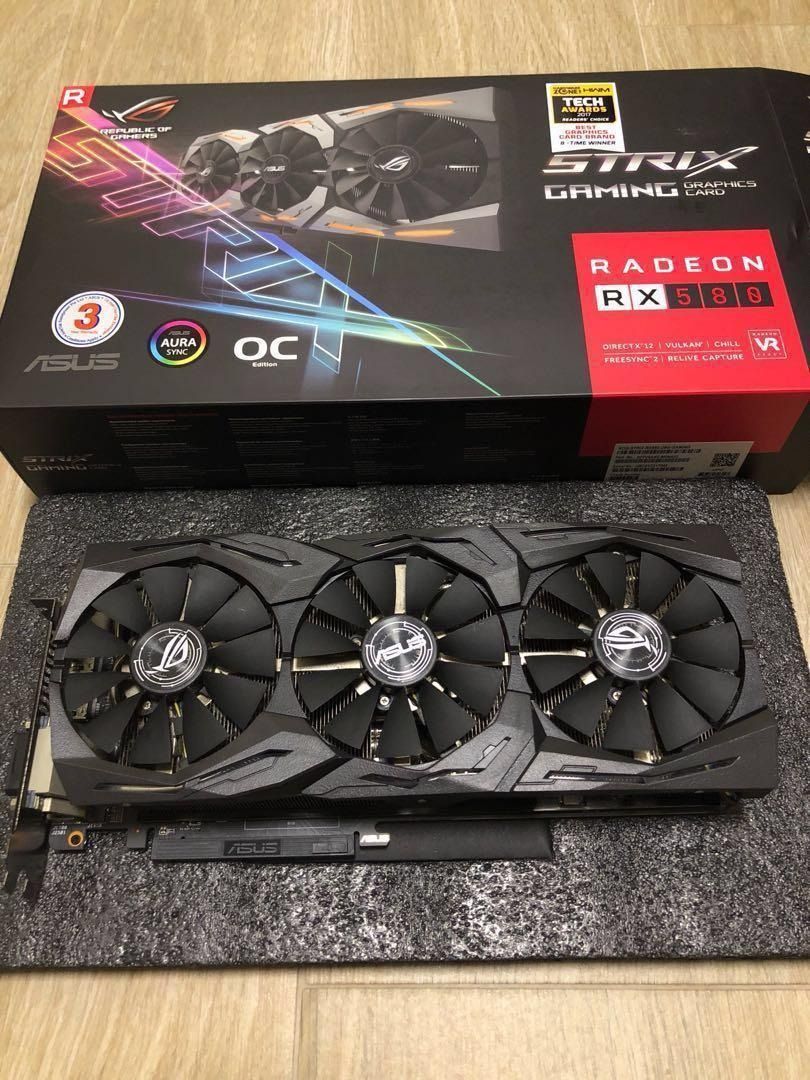 Asus rog strix rx580 t8g shop