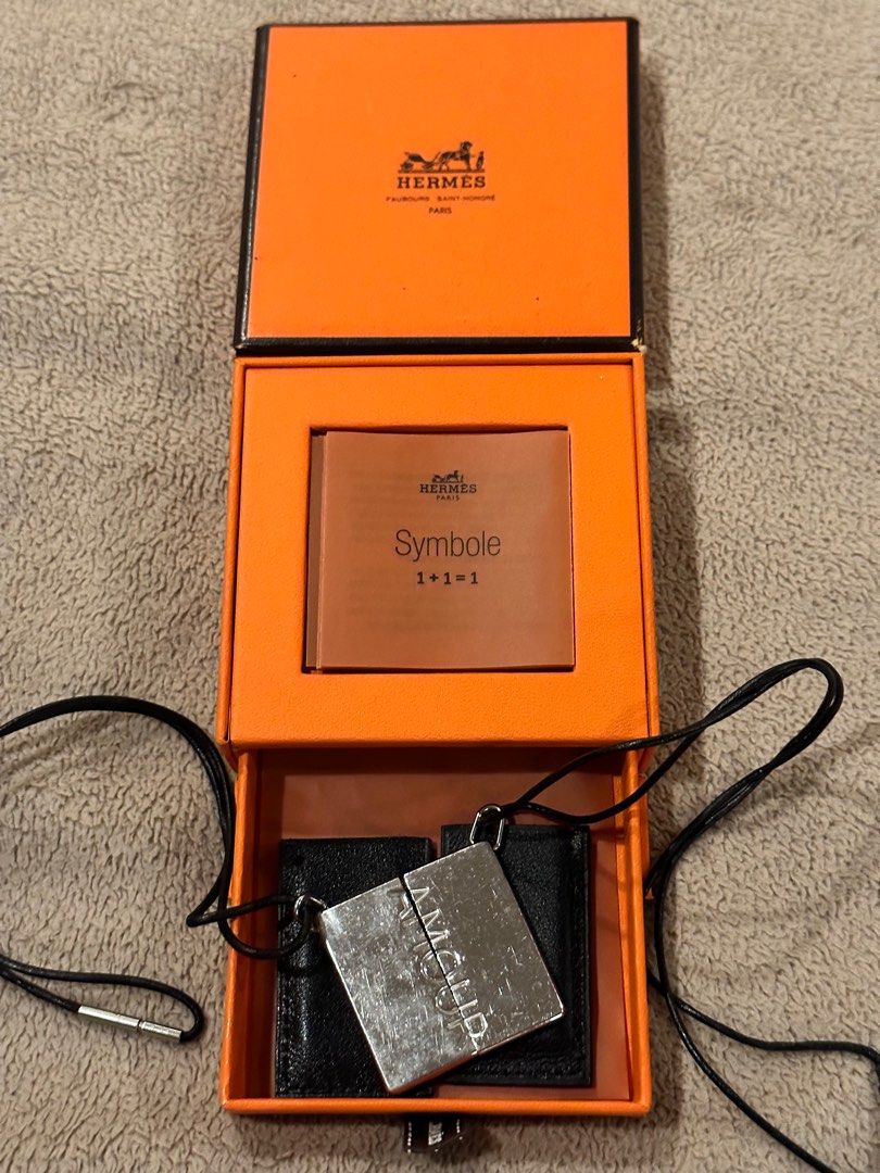 Hermes best sale amour necklace