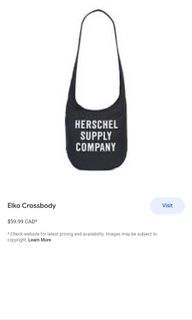 Authentic herschel sling bag