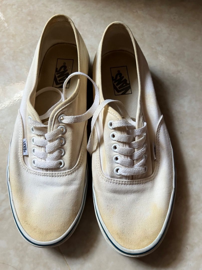 Authentic Vans Dirty White Men s Fashion Footwear Casual