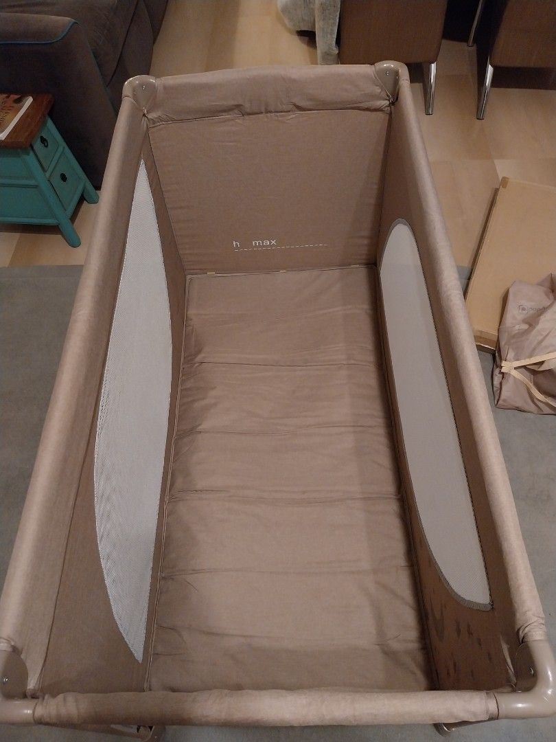 Baby Go travel cot, Babies & Kids, Baby Nursery & Kids Furniture, Cots & Cribs on Carousell