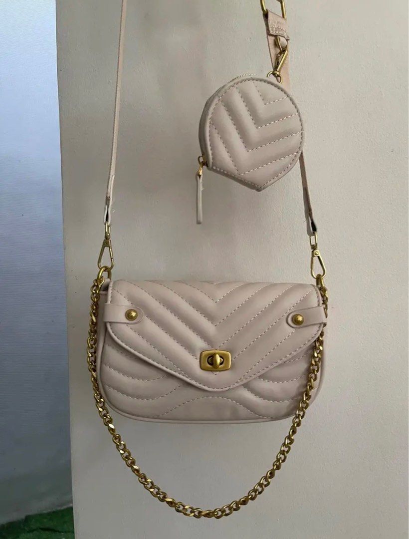 Bagcravings (tiktok shop) shoulder/sling bag, Women's Fashion, Bags
