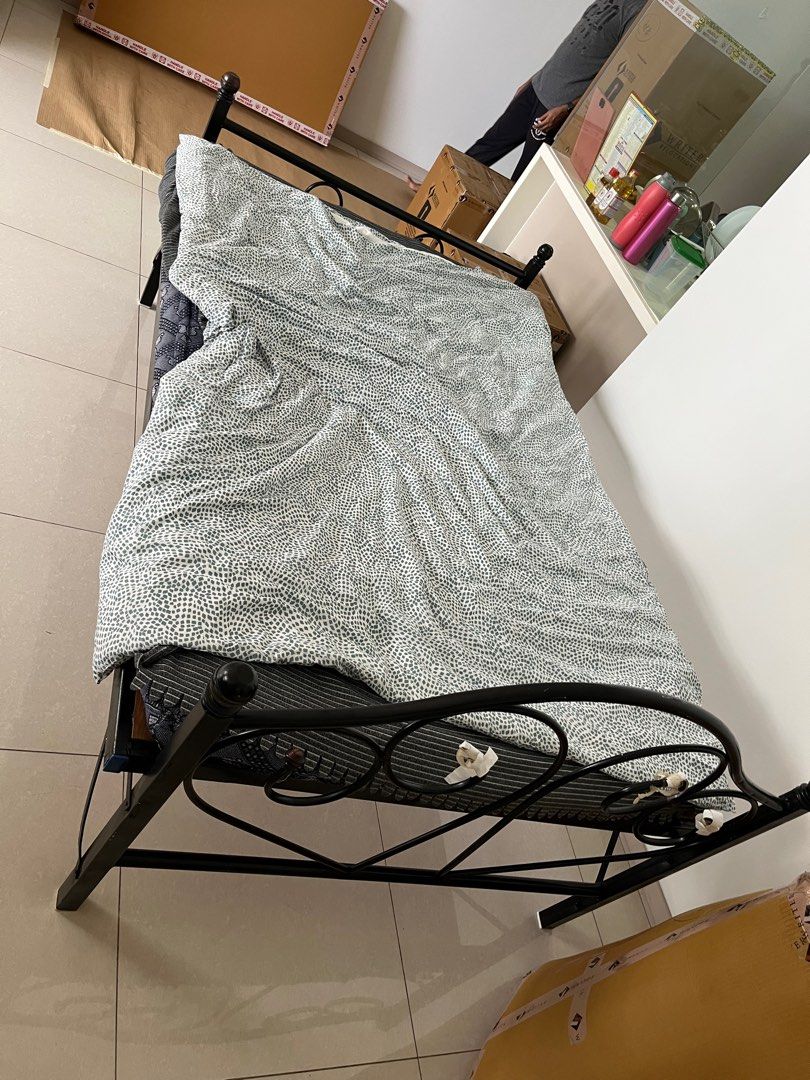 Bed Frame smaller than Queen, Furniture & Home Living, Furniture, Bed