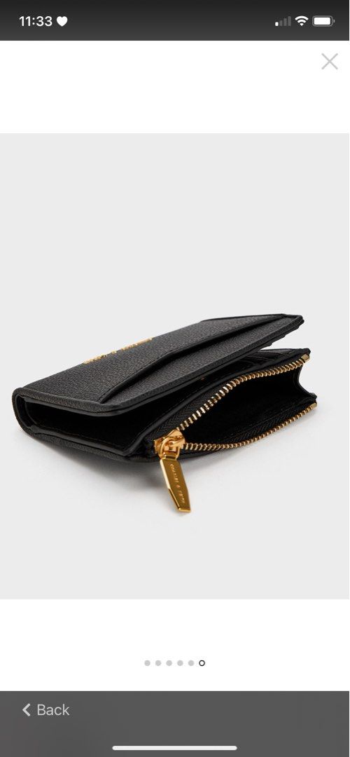 Cayce Short Wallet - Black