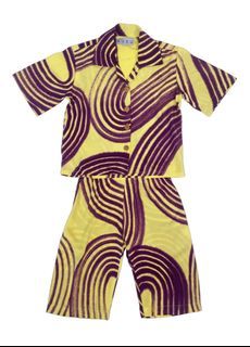 BNWT SUKU HOME yellowflux kids pyjamas