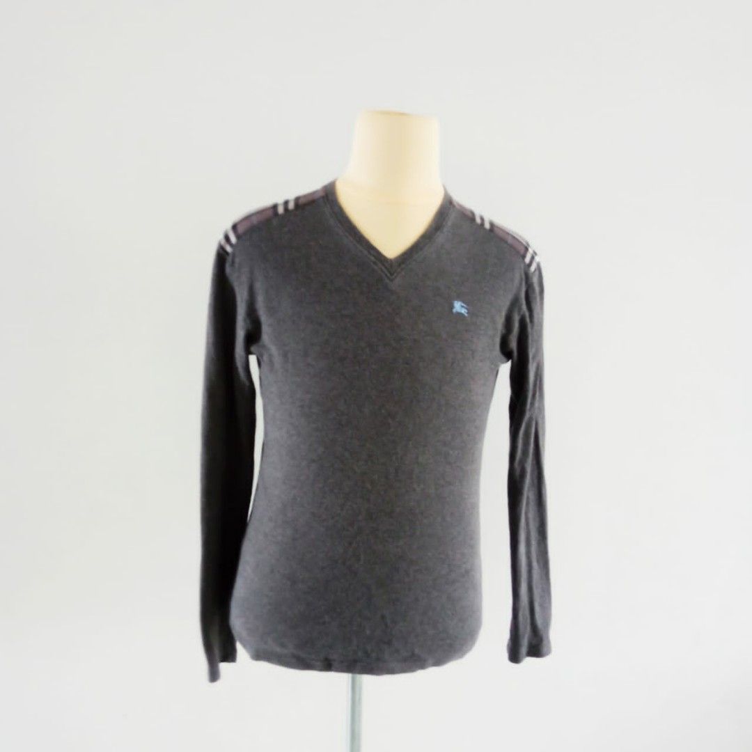 Burberry mens shoulder patch on sale tee