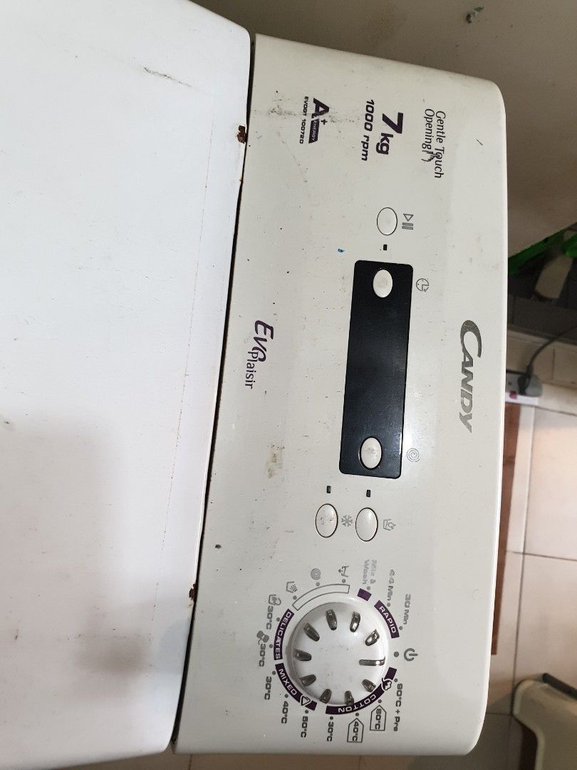 Candy brand Washing Machine/ broken, TV & Home Appliances, Washing