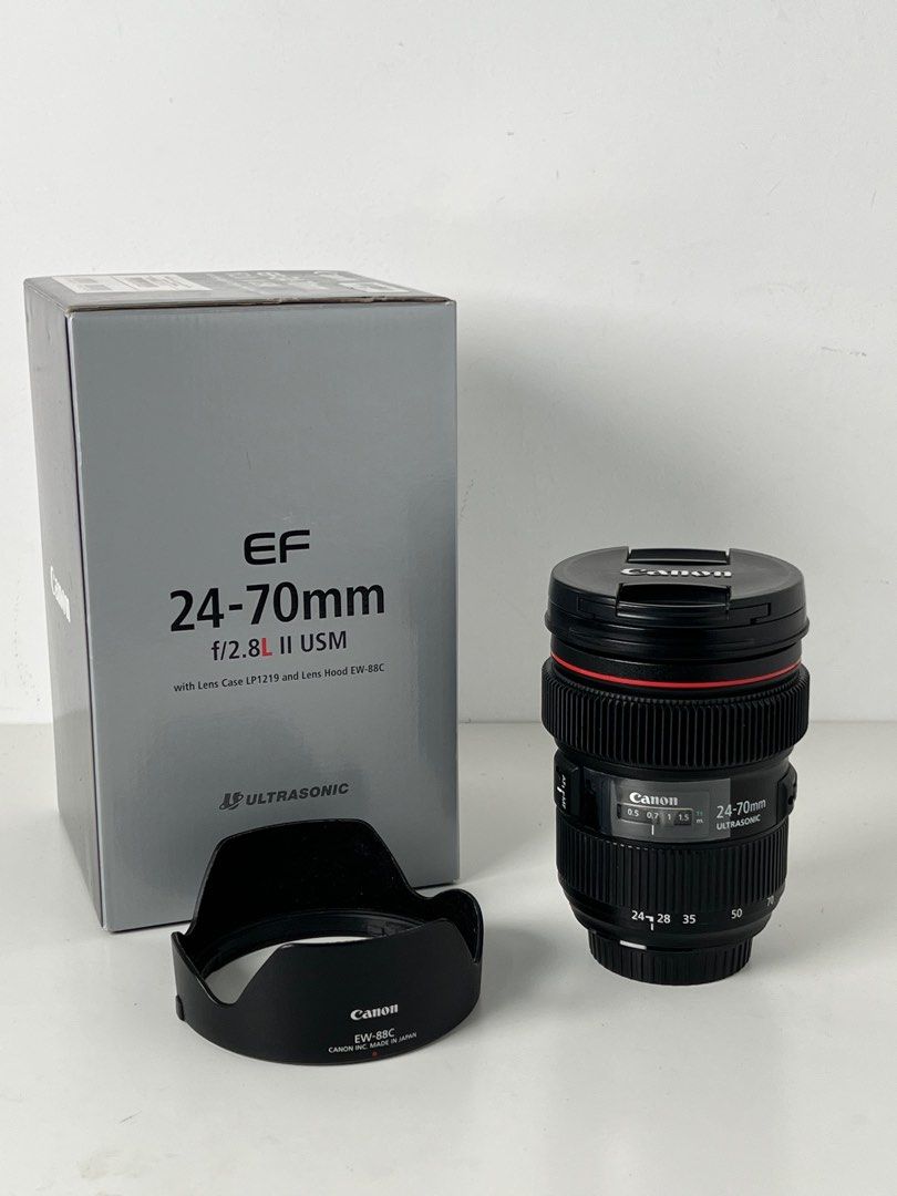 Canon EF 24-70mm f2.8L II USM, 攝影器材, 鏡頭及裝備- Carousell