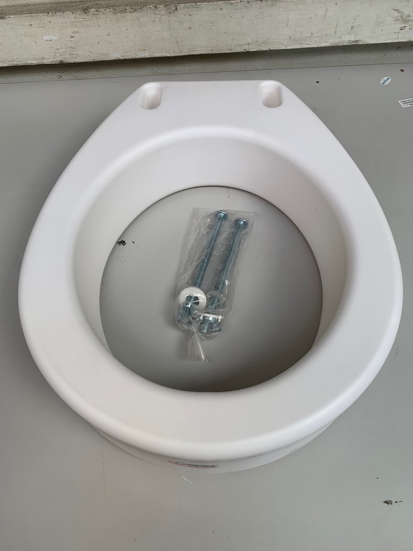 Carex Toilet Seat Riser for Standard Bowls 3.5" High, Health