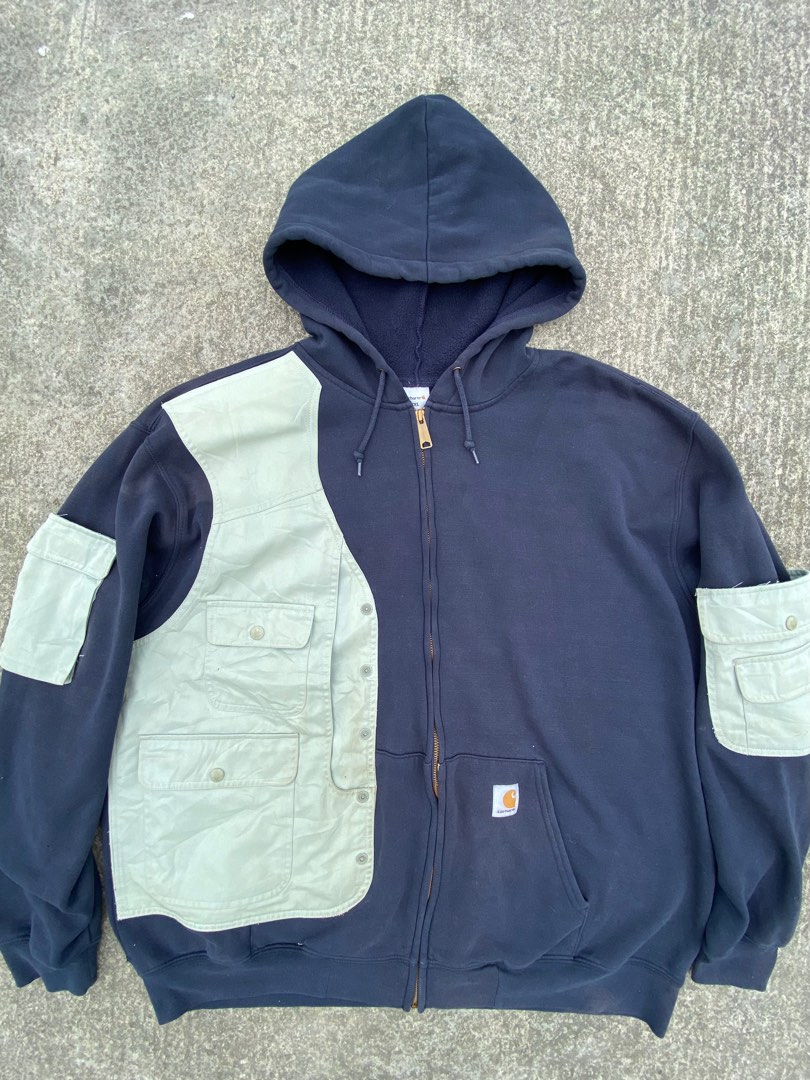 Carhartt Reworked, Men's Fashion, Coats, Jackets and Outerwear on Carousell