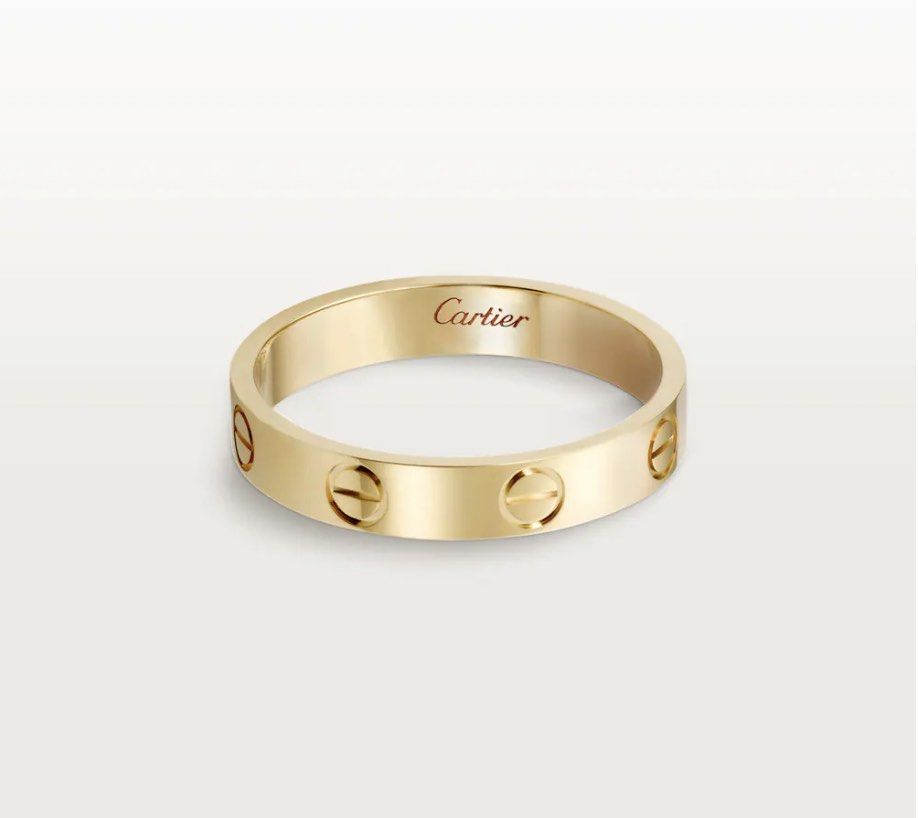 Cartier ring width shop
