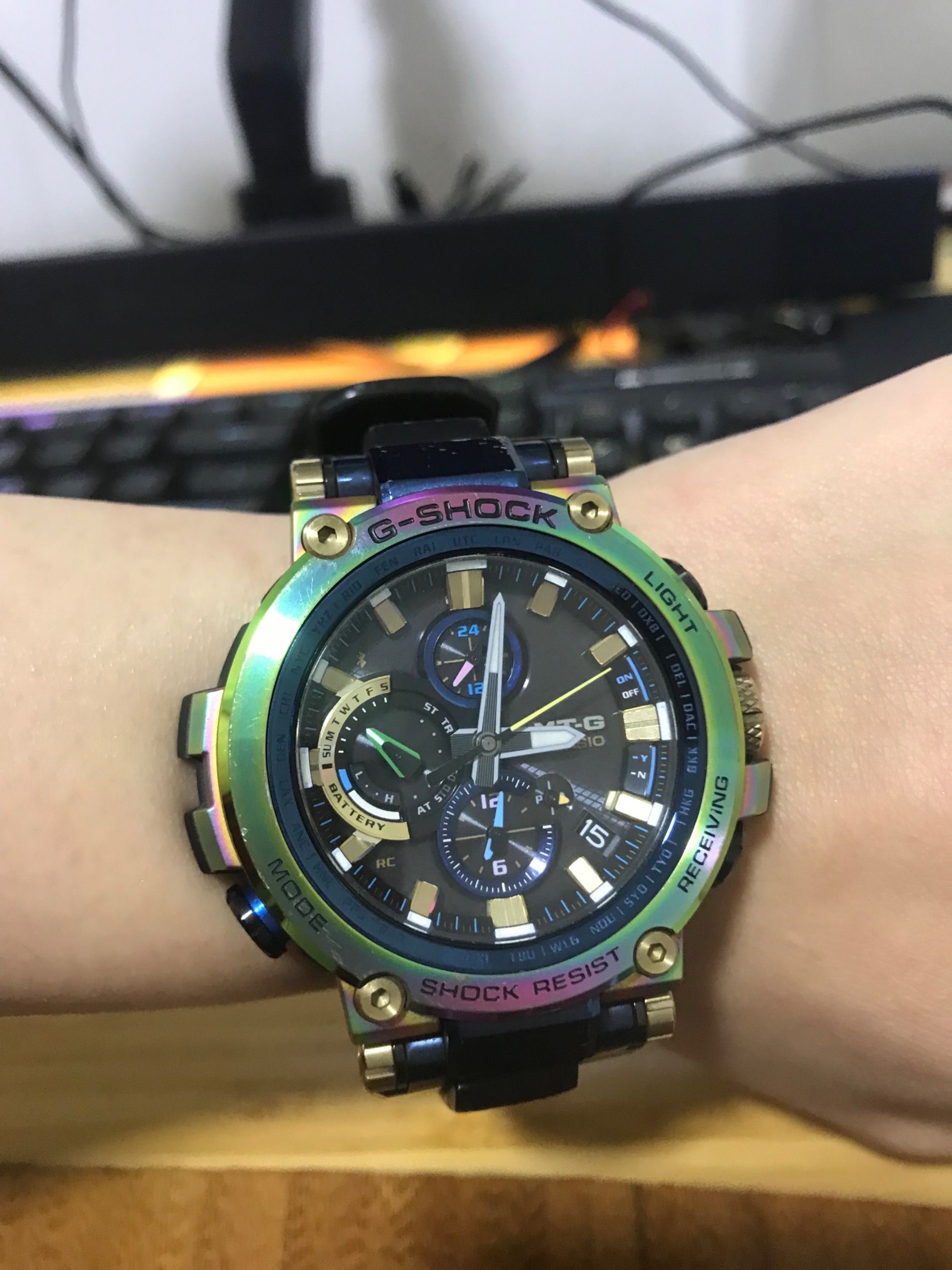 Casio mtg lunar rainbow hotsell