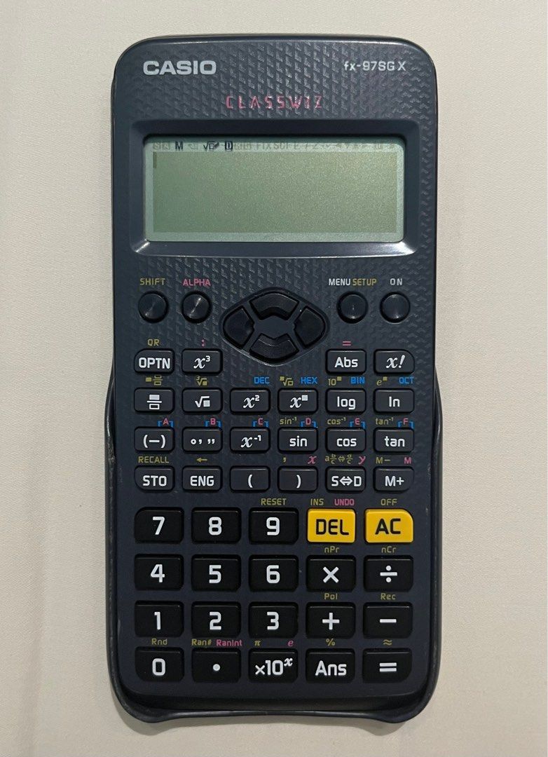 casio scientific calculator fx 97SG X