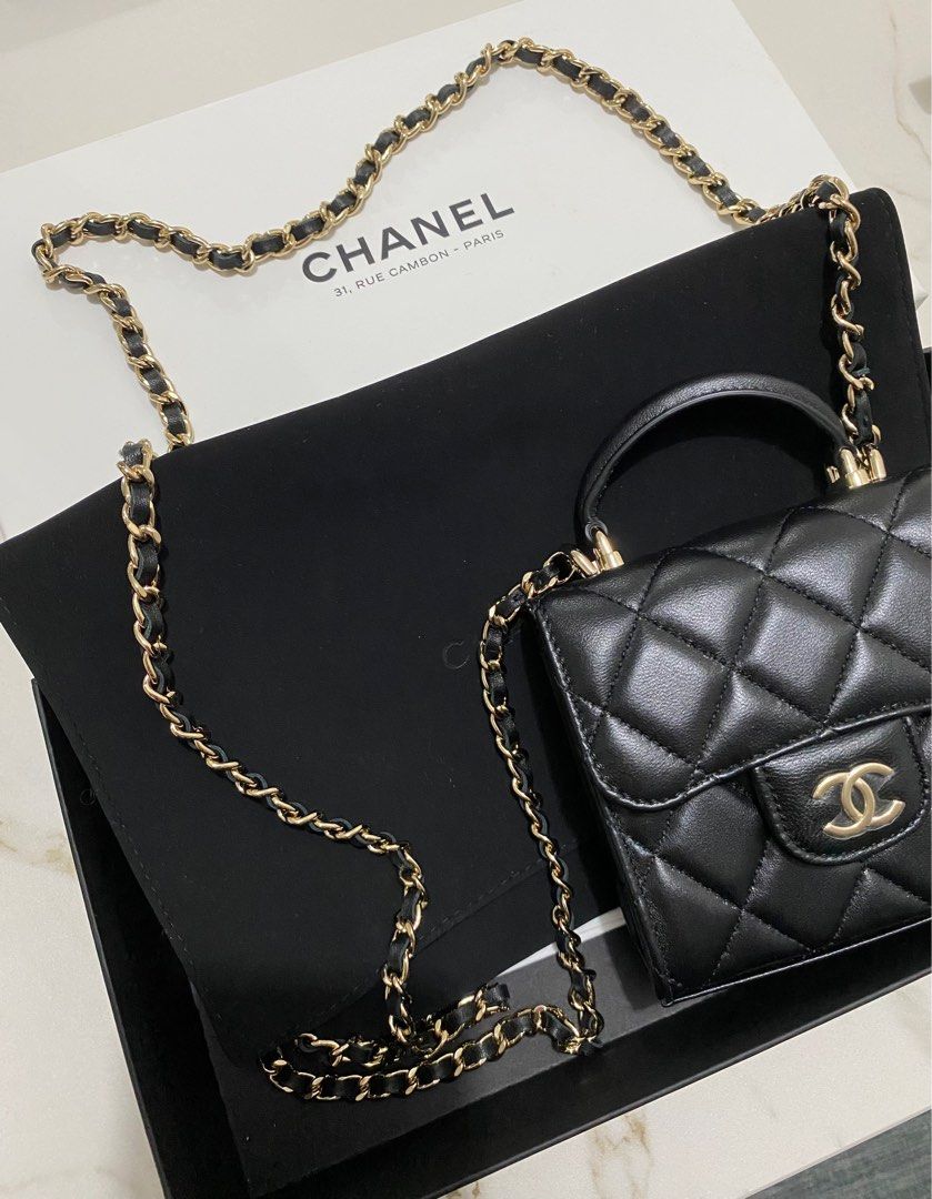 Chanel Clutch with Chain, Women's Fashion, Bags & Wallets, Crossbody