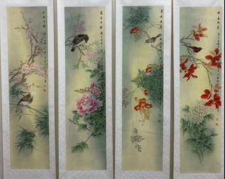 Chinese art painting and calligraphy 权威国礼画家郭铭璐.工笔画精品-收藏 投资 保值 增值