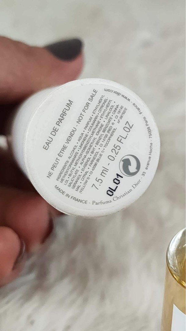 Christian Dior Ambre Nuit Eau de Parfum 7.5ml, Beauty & Personal Care ...