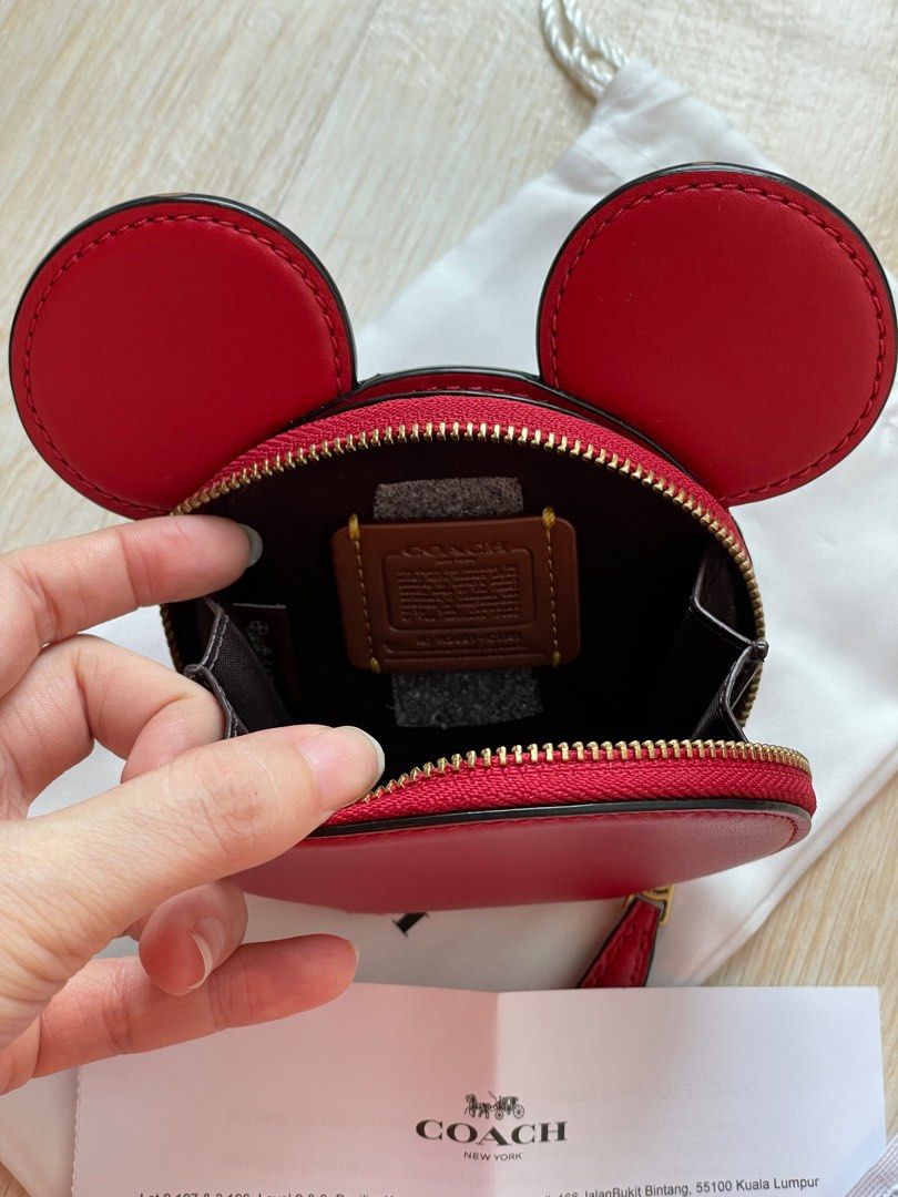 Coach mickey coin purse new arrivals