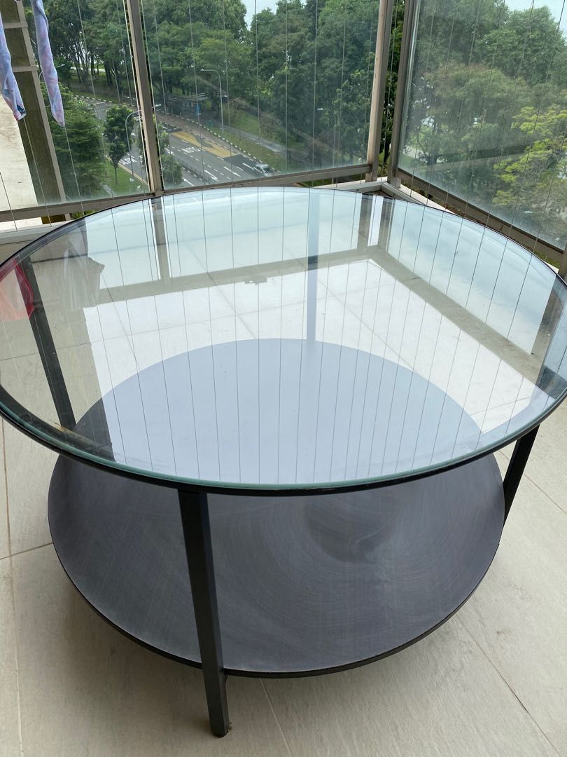 Coffee Table IKEA VITTSJO, Furniture & Home Living, Furniture, Tables