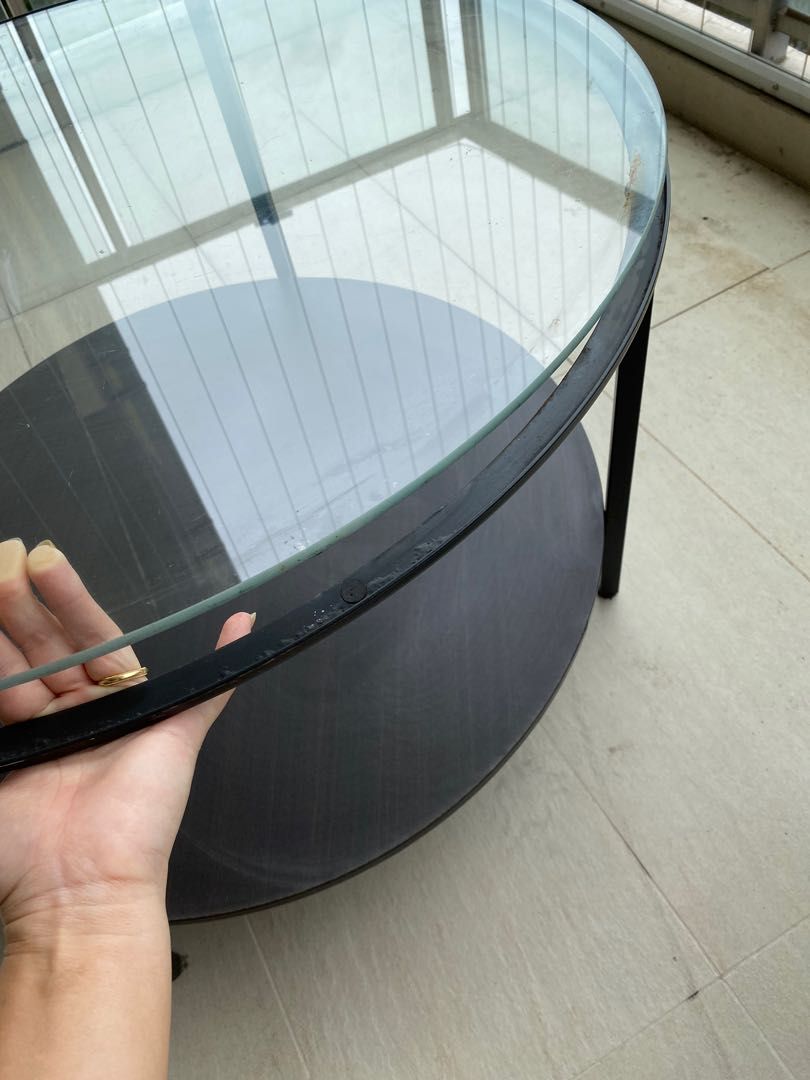 Coffee Table IKEA VITTSJO, Furniture & Home Living, Furniture, Tables